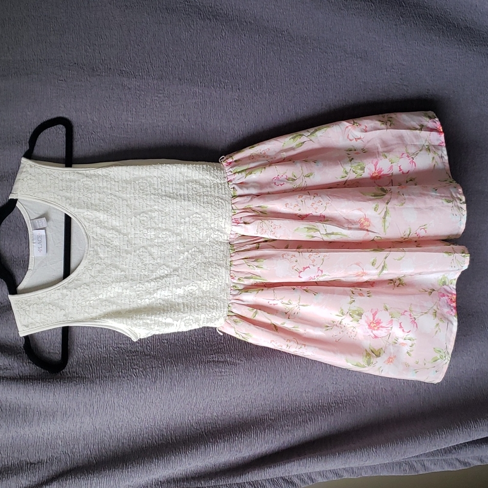 Children's Place floral girl's XL/14 dress